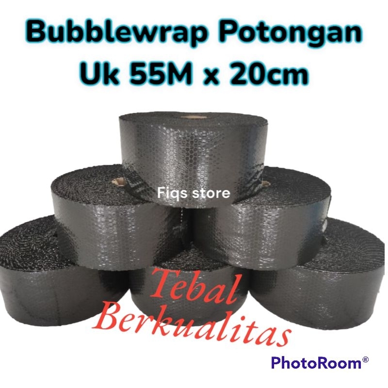 Bubble Wrap 55 m x 20 cm Tebal bubblewrap Potongan