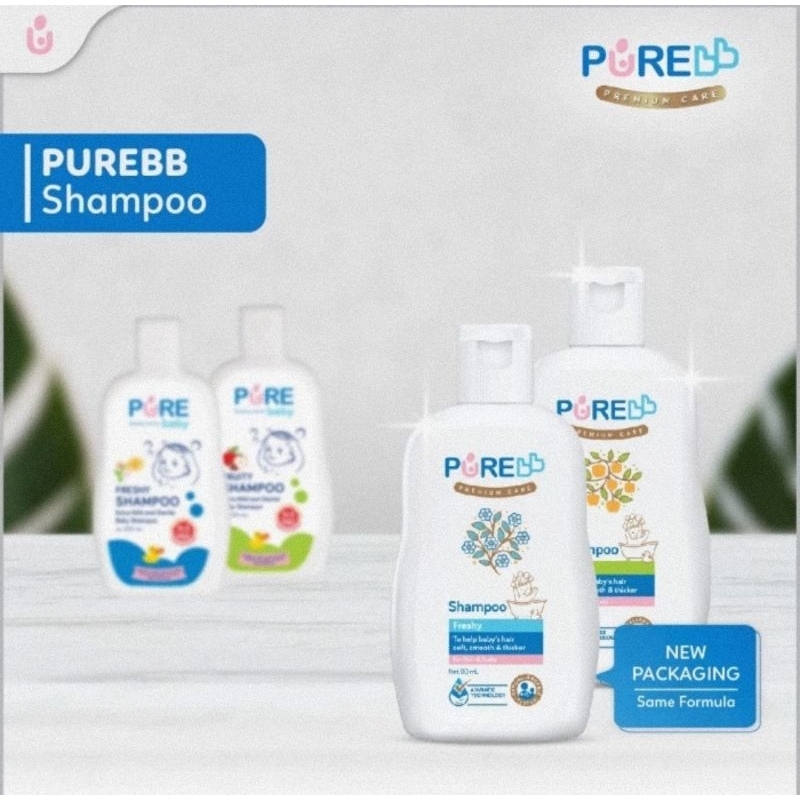 PureBB Shampoo 230 ml - Shampo Bayi &amp; Anak