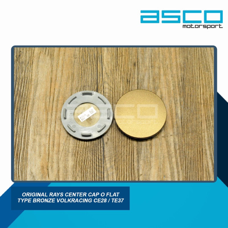 Original Rays Center Cap O Flat Type Bronze Volkracing CE28 / TE37