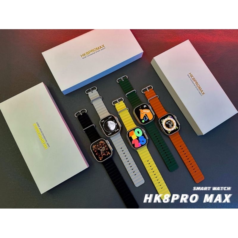 HK8 PRO MAX 2 ULTRA SMARTWATCH CHAT GPT AMOLED DISPLAY 49MM ORIGINAL