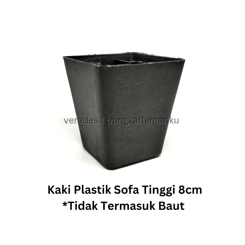 Kaki Sofa Plastik Tanpa Baut