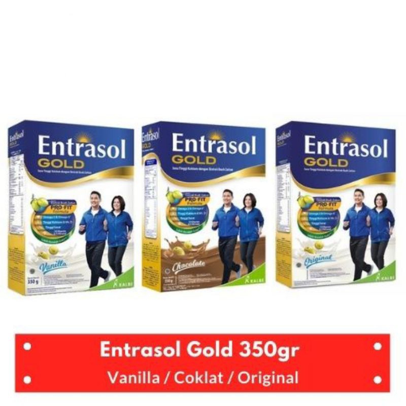 

ENTRASOL GOLD VANILA / COKLAT / ORIGINAL 350GR