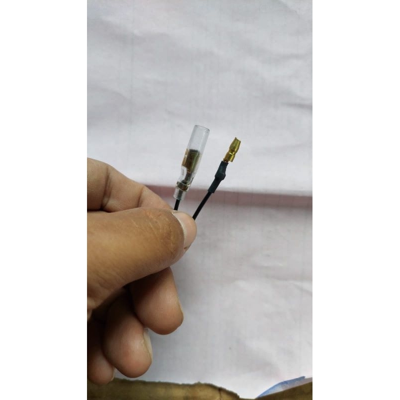 Kabel skun bulat jantan betina konektor motor male female brass