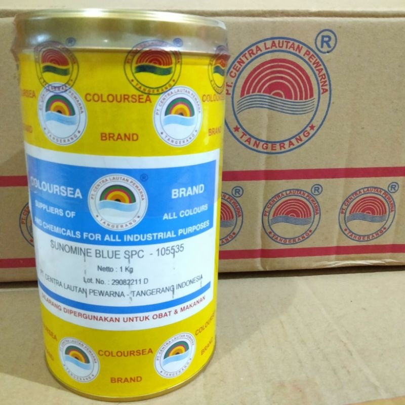 Pewarna Sabun Sunomine Blue Spc 105535 Coloursea Brand
