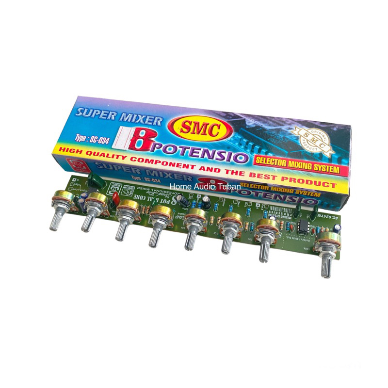 Kit Mixer 8 Potensio SMC