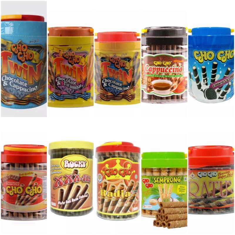 

Cho Cho Wafer Stick Twin | Rocky | Ratu | Semprong Series