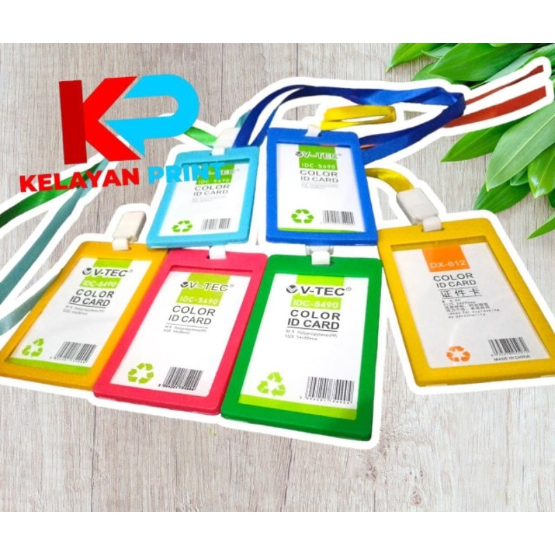 

ID CARD SET TALI UKURAN 54X90 ECER/SATUAN