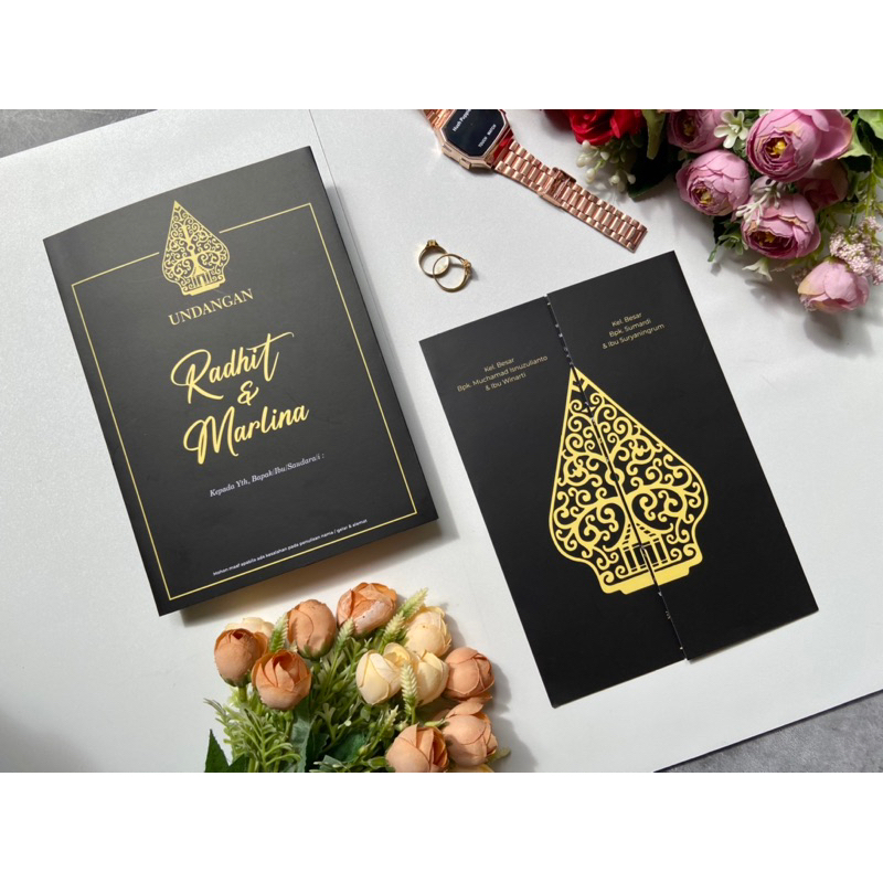 Undangan Pernikahan BC TIK 150gsm/Undangan Wedding/Undangan Murah/Undangan Kekinian/Undangan Terbaru