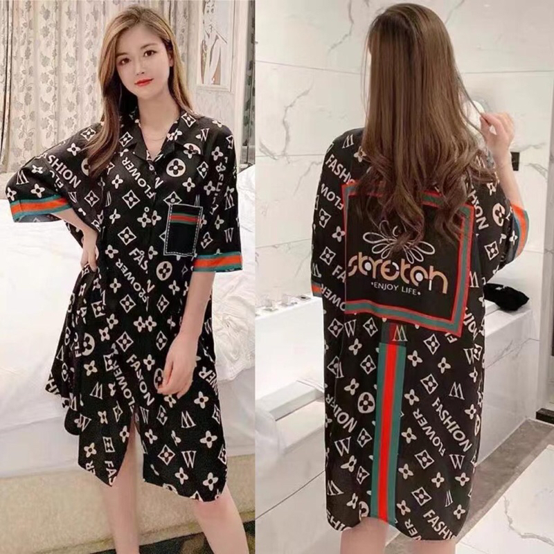 KZ_Daster dress wanita import / daster terusan wanita kekinian terbaru / daster korean style terbaru