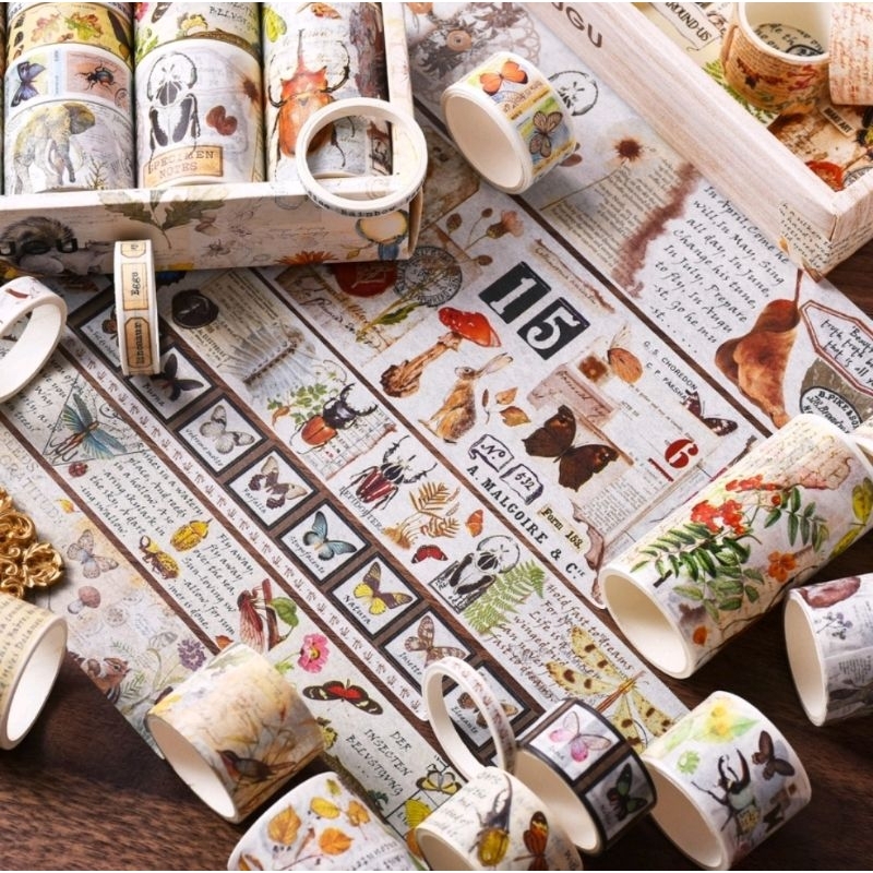 

Share Washi Tape Aneka Motif Untuk Scrapbook Journaling Diary 50cm