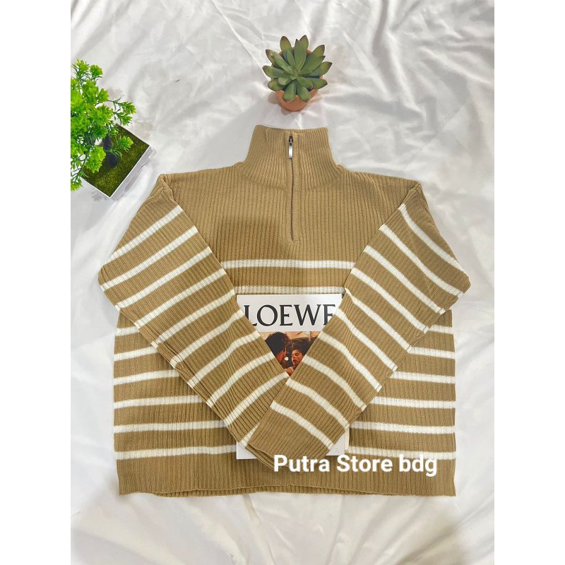 DAISY ZIFER CROP TURTLENECK//ATASA RAJUT PREMIUM