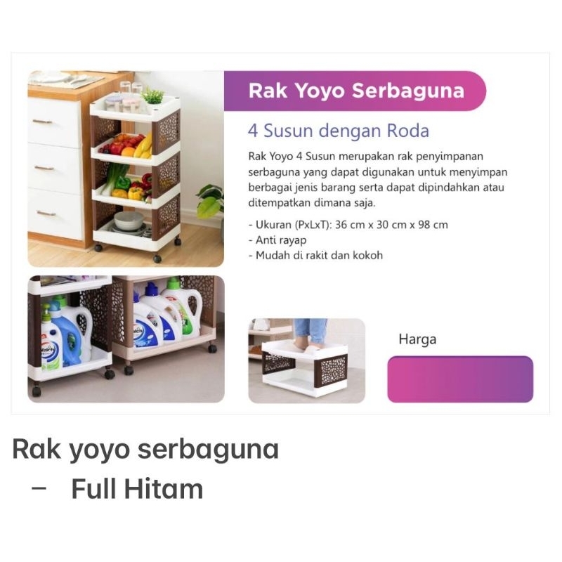 Rak Yoyo Serbaguna