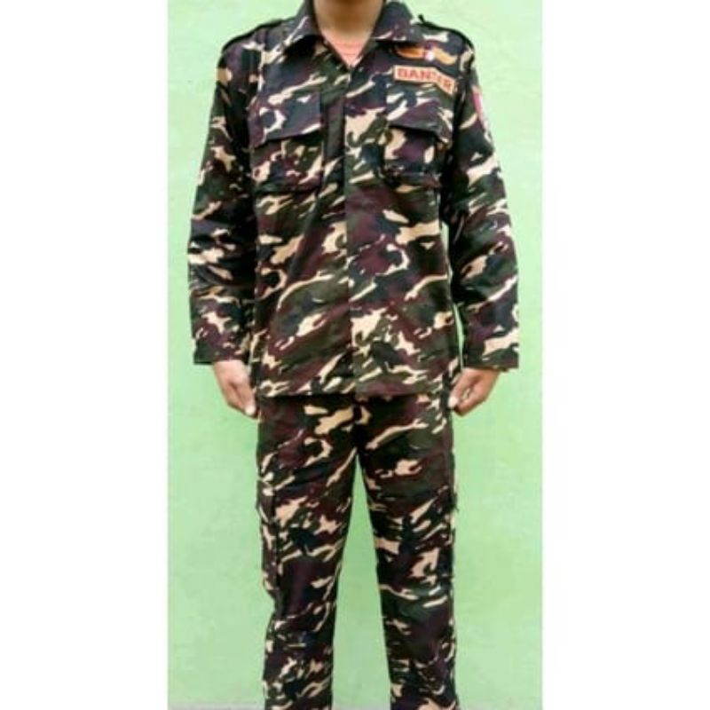 PDL BANSER PAKET LENGKAP BONUS NAMA BORDIR BAHAN CATTON TWILL TIDAK MUDAH UNTUR