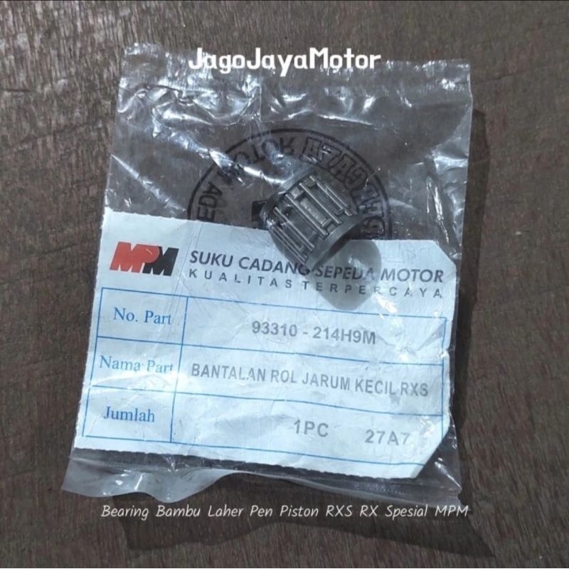 Bearing Bambu Laher Pen Piston RXS RX Spesial MPM