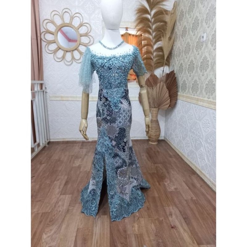 dress mermaid batik/dress penyanyi/baju penyanyi