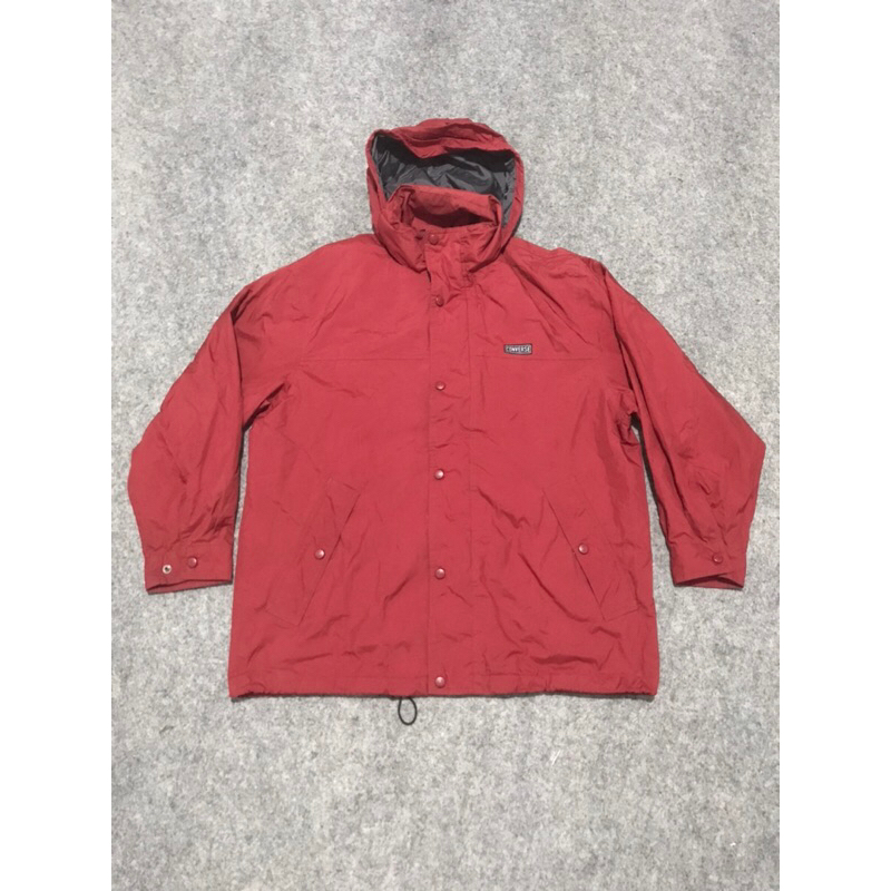 jaket parasut converse original