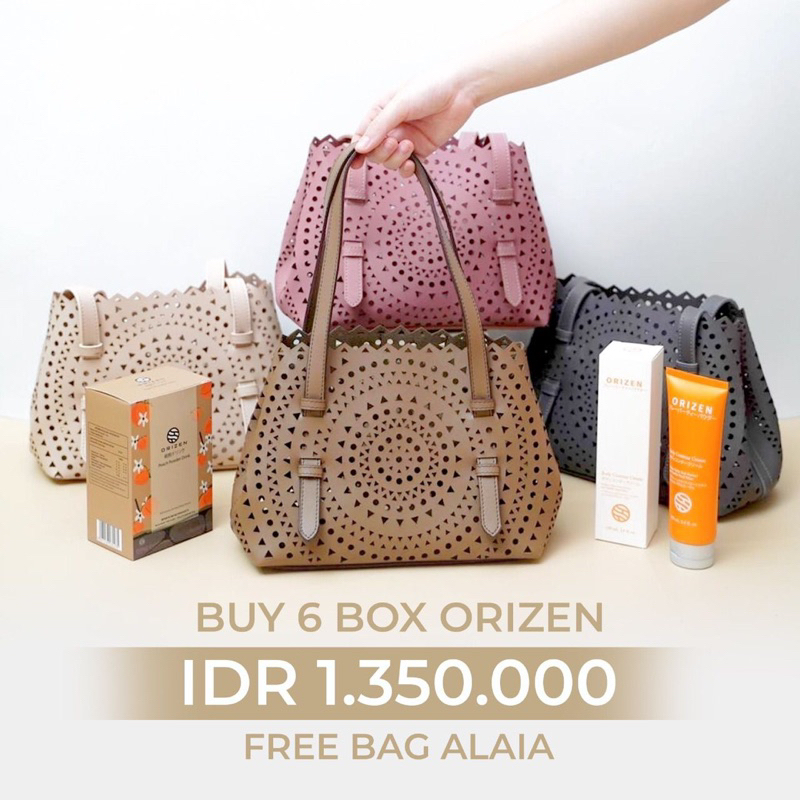 

orizen peach detox tea buy 6 get 1 alaia bag