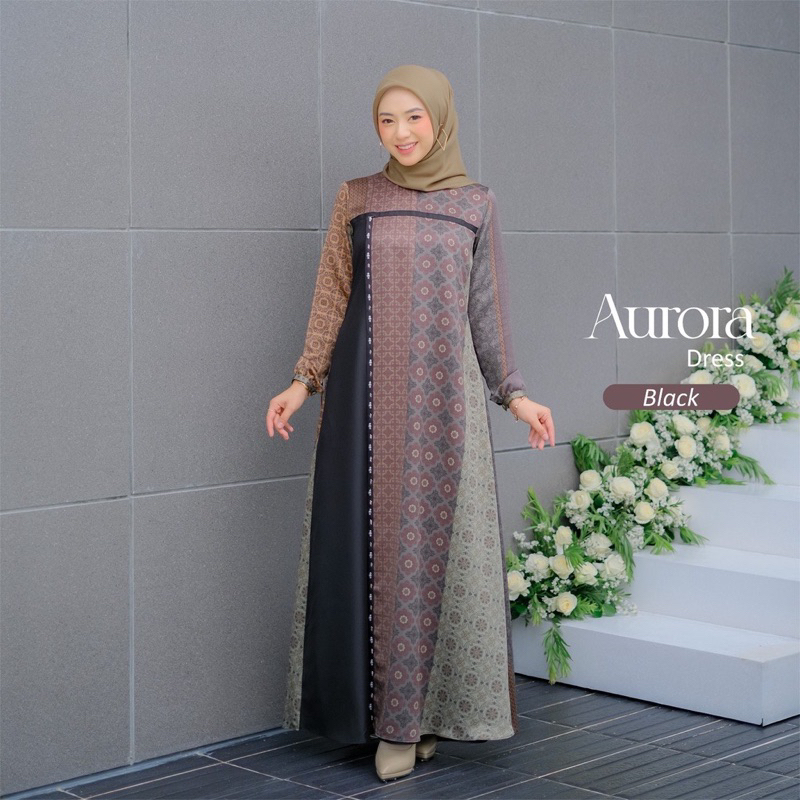 aurora dress non payet black size L bbc collection