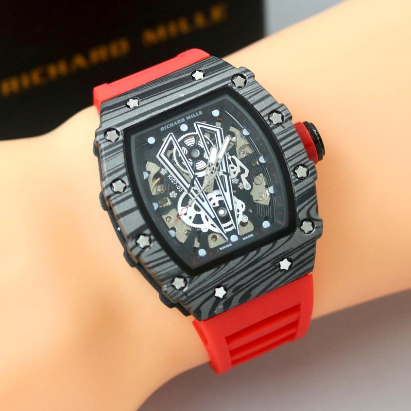 Jual JAM TANGAN COWOK YG HITS BANGET PERGERAKAN AUTOMATIC BAHAN BAGUS