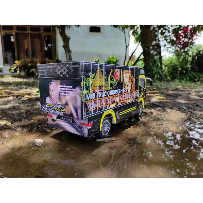 TRUK OLENG SRIKANDI MAINAN ANAK2 FULL KAYU