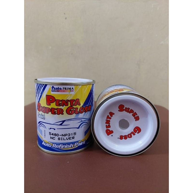 CAT PENTA SUPER GLOSS NC SILVER - 200 GRAM - DUCO OTOMOTIF