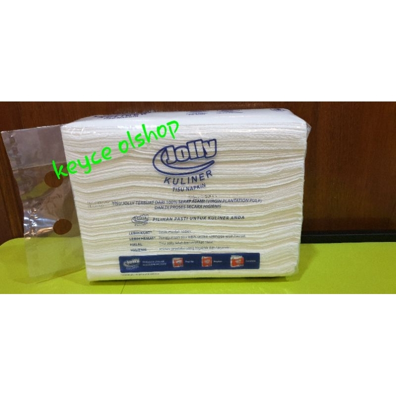 Tissue/Tisue/Tisu jolly kuliner napkin 240 sheets 1 ply