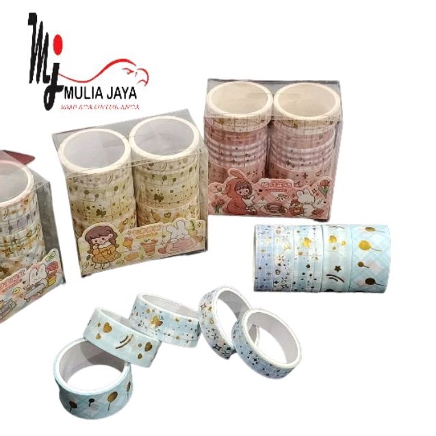 

WASHI TAPE / SELOTIP KERTAS / MASKING TAPE