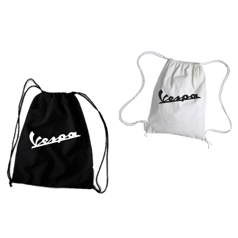 Vandal-Tas serut vespa termurah /Stringbag /Tas gendong olahraga futsal pria wanita