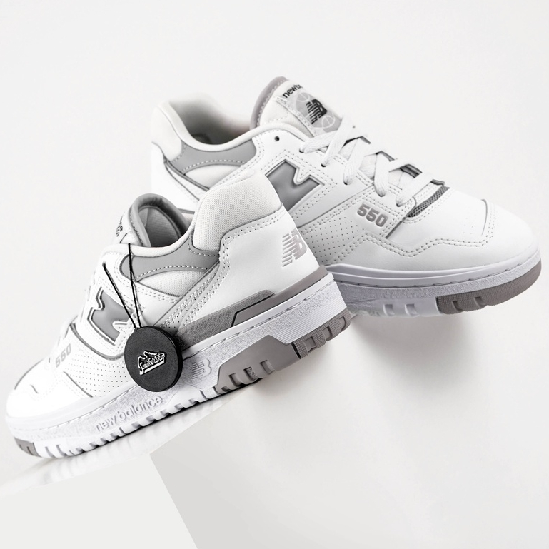 New Balance 550 White Rain Cloud Womens