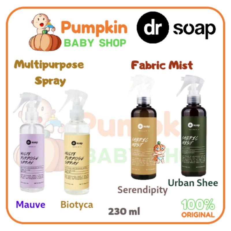 Dr Soap Multi Purpose Spray - Dr Soap Fabric Mist