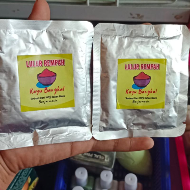 LULUR Rempah kayu Bangkal 10gr