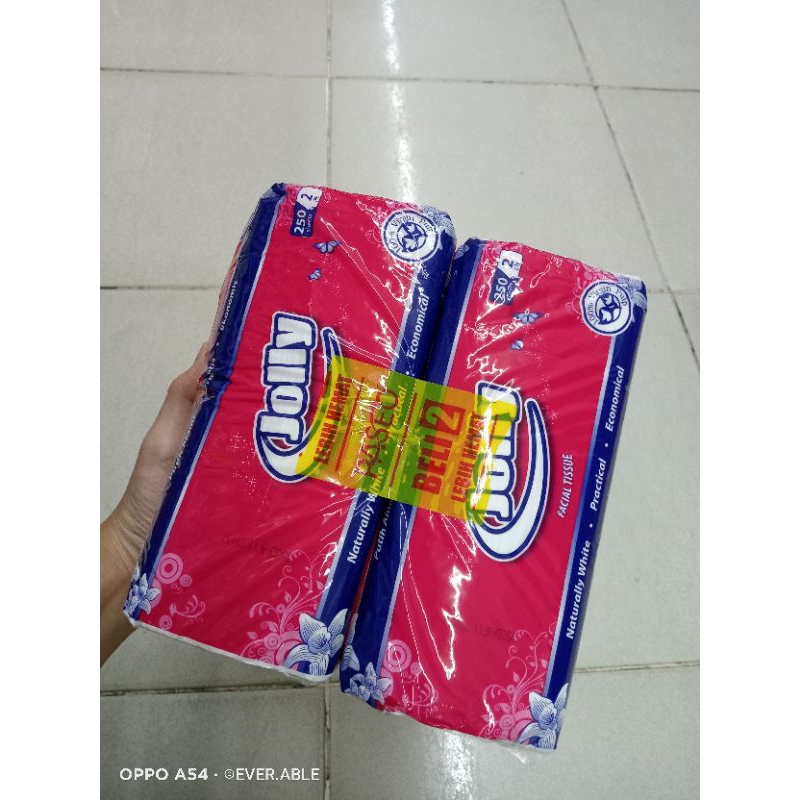 TISU JOLLY BELI 2 LEBIH HEMAT 250'S + 250'S