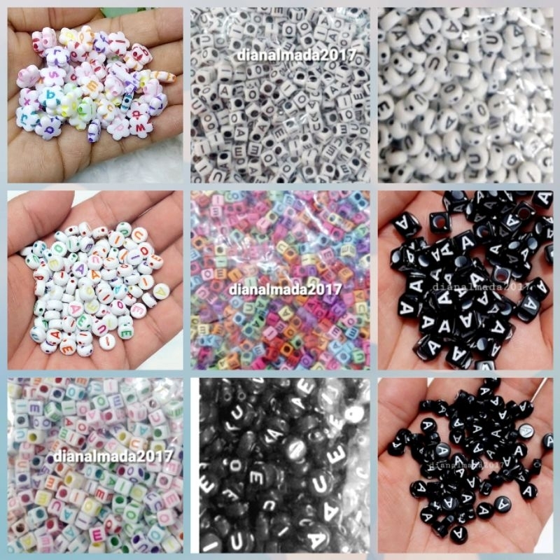 grosiran huruf gelang anak