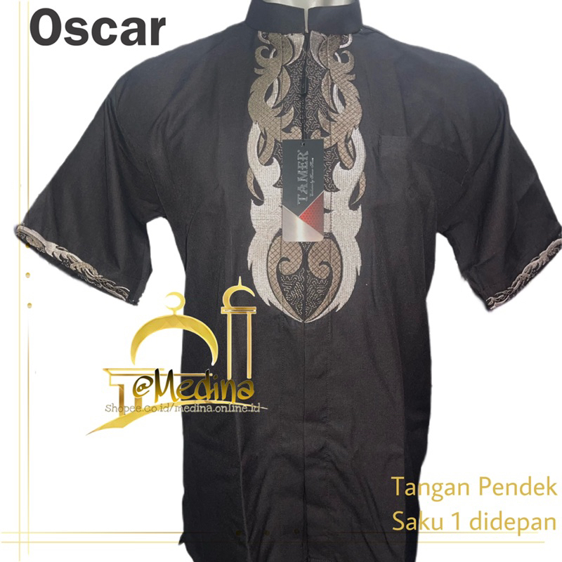 Baju Koko/Taqwa TAMER EXCLUSIVE Tangan Pendek Tipe Oscar