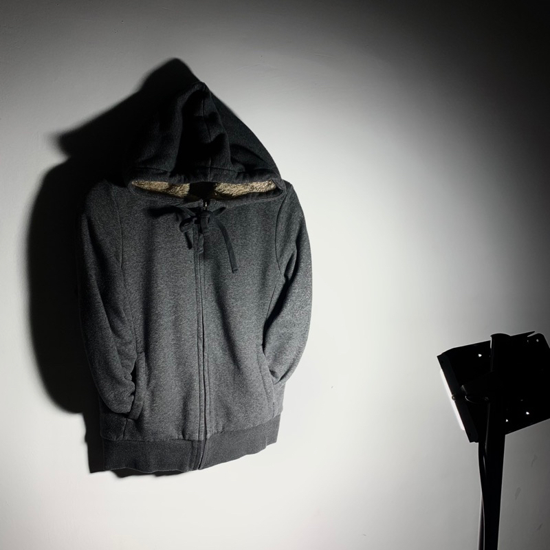 [Uniqlo] Second Zipper Hoodie Sherpa Jacket
