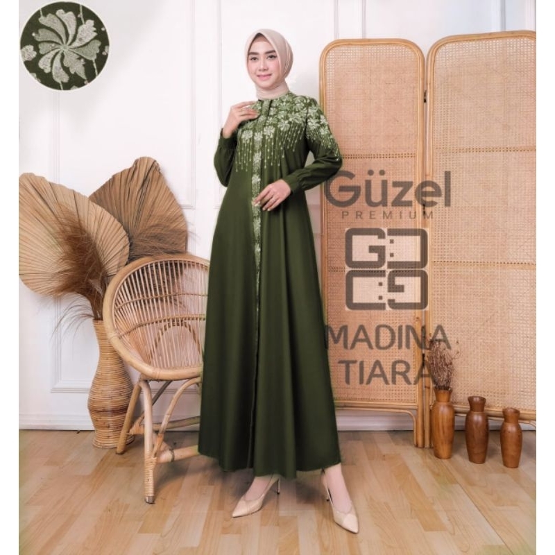 Gamis Madina TIARA/ORI GUZEL PREMIUM/Size JUMBO/ M.L.XL.XXL.XXXL