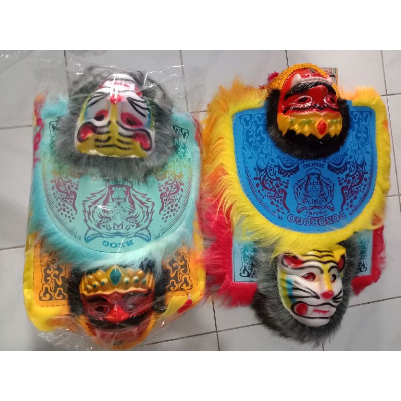 Topeng Rahwana dan Macan isi 20 pcs 1 kodi
