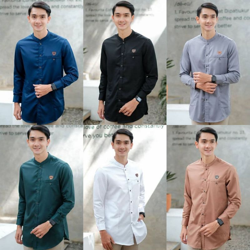 BAJU KOKO KURTA PAKISTAN LENGAN PANJANG