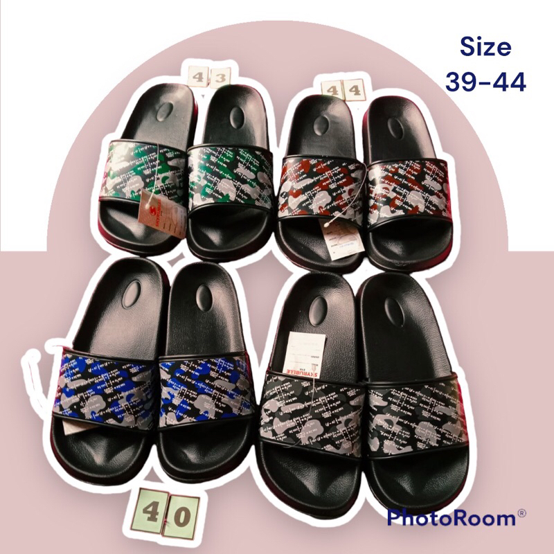 SANDAL SHEVANO ANAK LAKI LAKI DEWASA MODEL SLOP KARET PRIA  SHEVANO MOTIF EXTREME SANDAL SELOP PRIA 