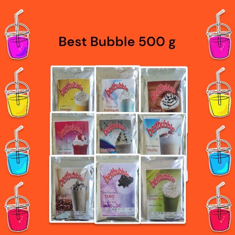 

Best Bubble 500 gram / Minuman Serbuk Rasa, murah berkualitas