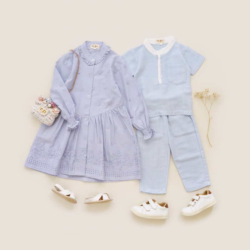 Nufi Baby - Maheera Eid Series Anak | Koko Set Anak | Tunic | Tunik | Baju Lebaran | Gamis | Koko | 