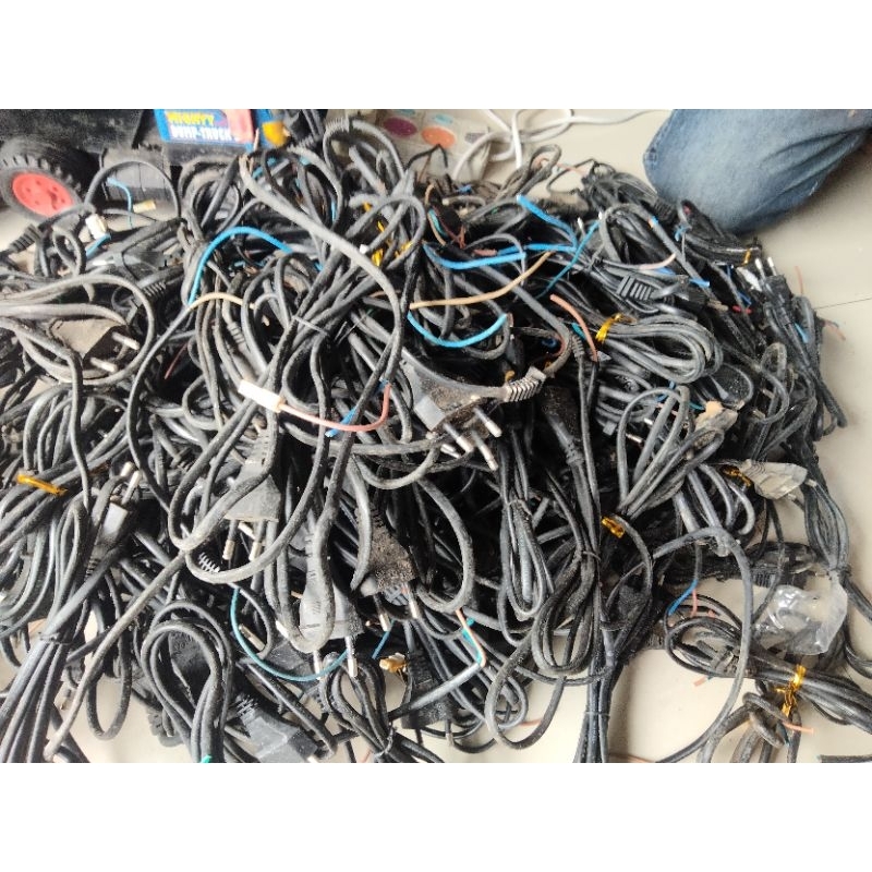 kabel AC buntung 1,5meteran tembaga asli