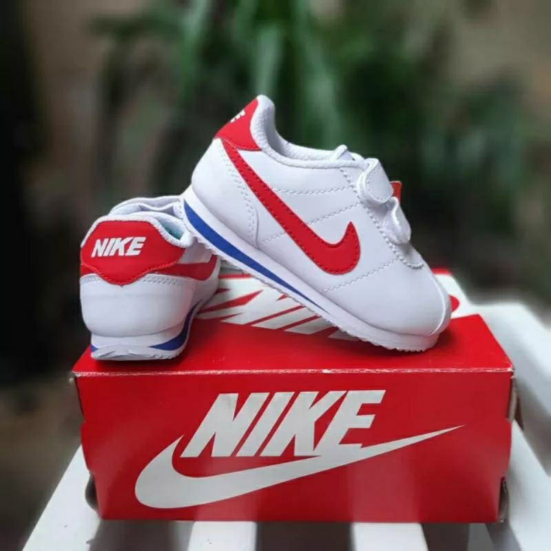 SEPATU ANAK NIKE CORTEZ SEPATU ANAK LAKI LAKI DAN PEREMPUAN USIA 1 - 9 TAHUN SEPATU SNEAKERS NIKE CORTEZ BABY KIDS DAN JUNIOR