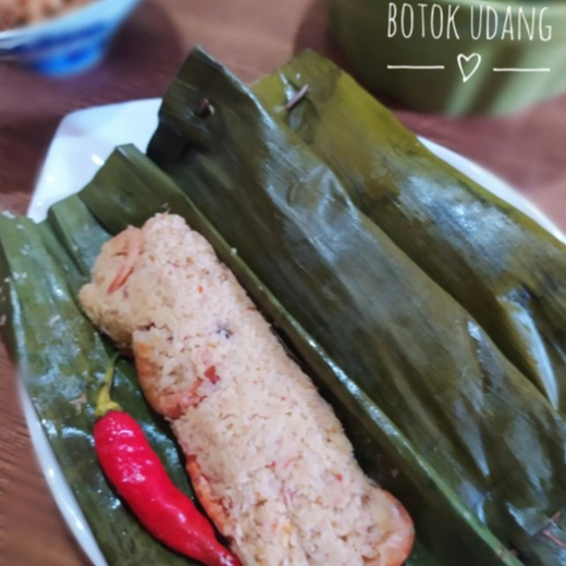 Masakan Matang Botok Udang Makanan Siap Saji Masakan Siap Saji isi 4 pcs