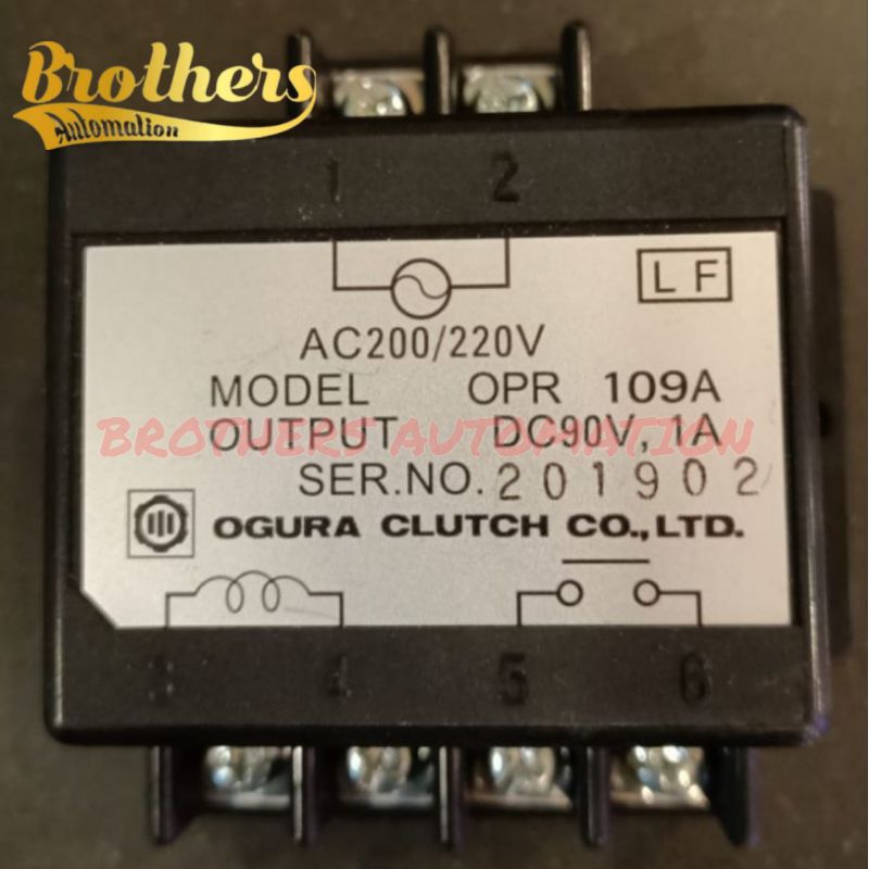 Rectifier OPR 109A Ogura Clutch