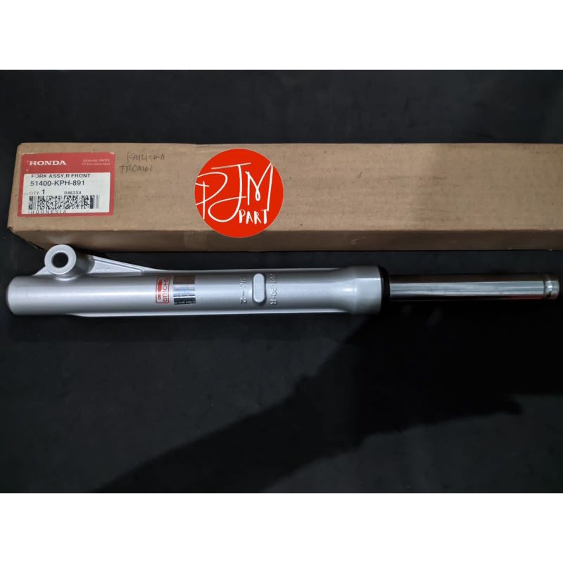 51400-KPH-881 SHOCK DEPAN ASSY KANAN HONDA KARISMA ORIGINAL AHM