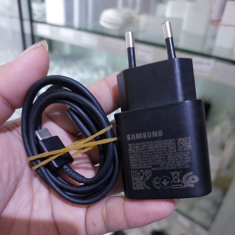 Charger Samsung 25W Fold 3 4 fisik [85-89%]Bawaan seri Samsung 25watt Bekas
