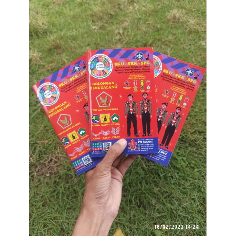 Buku SKU - SKK - SPG Penggalang Lengkap Dan Menarik