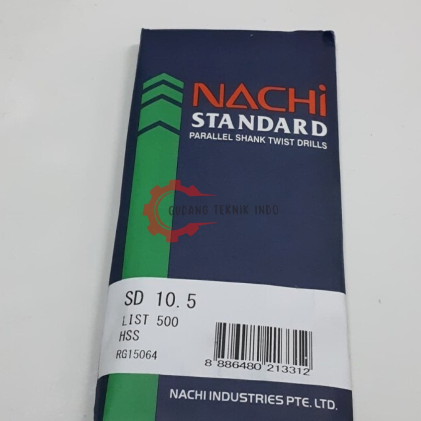 Mata Bor Besi 10.5 MM NACHI / Mata Bor Besi 10.5 MM NACHI Original