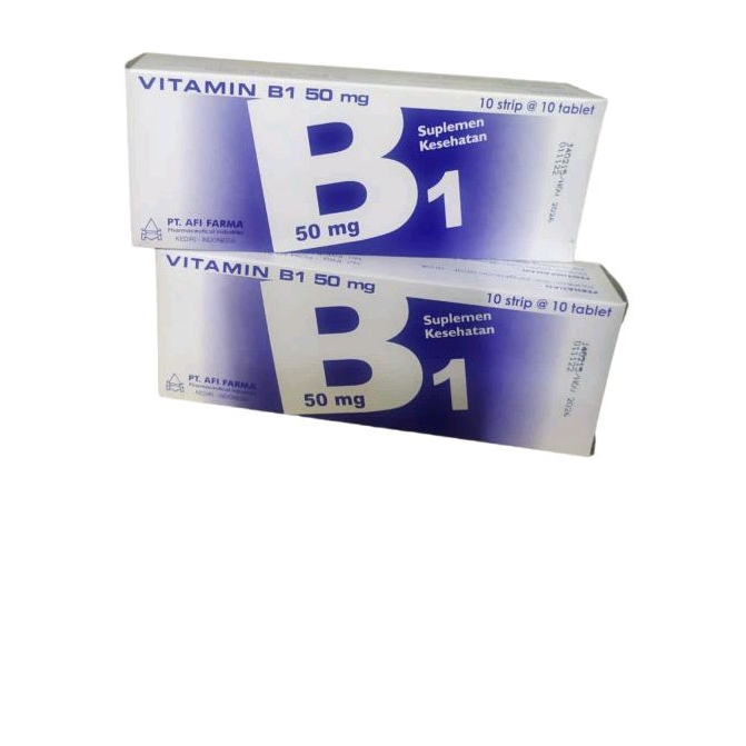 vitamin B1 50mg box